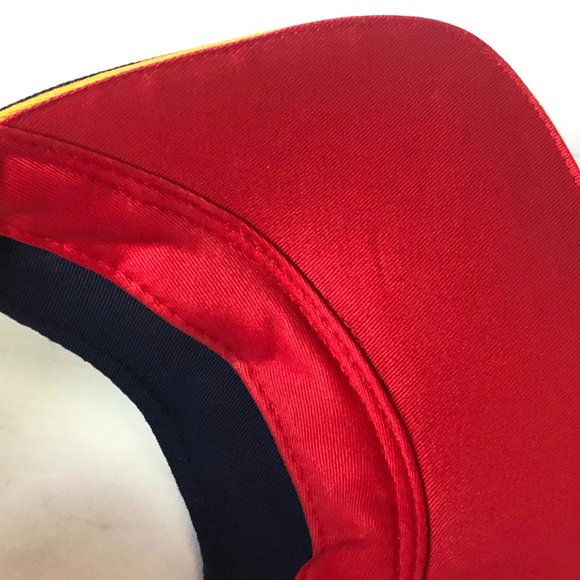 Vintage Michael Waltrip NASCAR Strap Back Blue Visor Sports Hat Chase Authentic - Picture 7 of 7